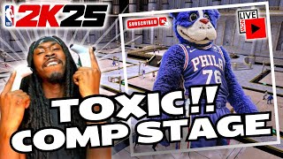 🔴TOXIC COMP STAGE NBA 2K25🔴 NEW DEMI GOD BUILD !!!