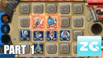 Legend Tactics Arena Master Android Walkthrough Part 1 Gaemplay HD