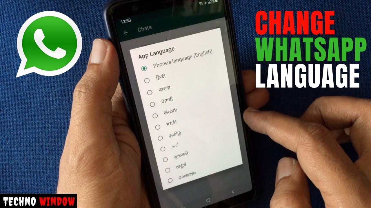 change dictionary whatsapp