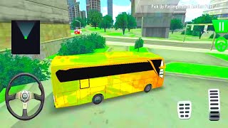 Offroad Bus Simulator Tourist Coach Driving Game - Bus Driving New Update Game screenshot 2