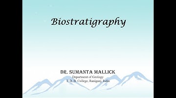 Biostratigraphy
