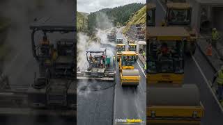 Extreme Road Construction #RoadRepair#MegaProject#Construction#OfficialTitanBuilds #timelapse