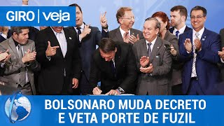Giro Veja: Bolsonaro changes decree and vetoes the carrying of rifles by ordinary citizens