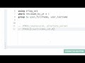 Middle of video