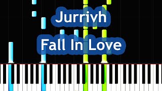 Jurrivh - Fall In Love (Sad Piano Instrumental) Tutorial