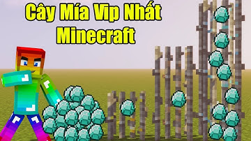 Nếu Noob T Gaming Trồng Được Cây Mía Vip Nhất Minecraft ** Cây Mía Bằng Kim Cương Của T Gaming