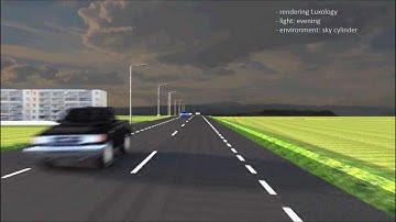 Animation of road designs with Bentley  MicroStation V8i SelectSERIES 3