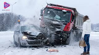 105 Moments Filmed Seconds Before Disaster | Idiots in Cars #31