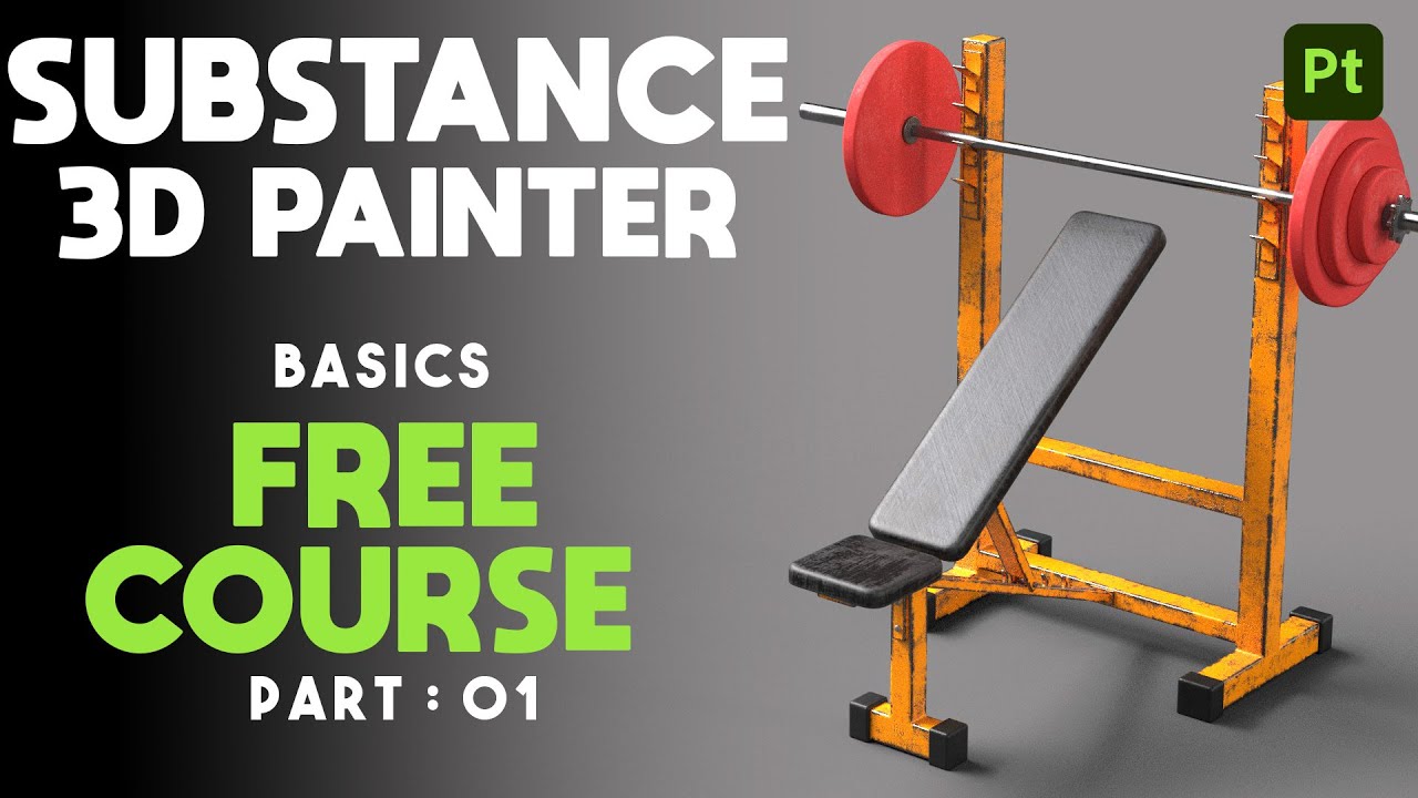 Learn Substance 3D Painter - Beginners - Class 01 - YouTube