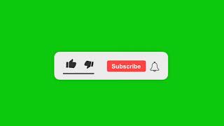 Top 5 Green Screen Subscribe Animated Button