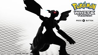 Pokemon White Title Screen Remake