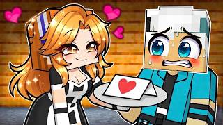The maid is obsessed with Goten in Minecraft.