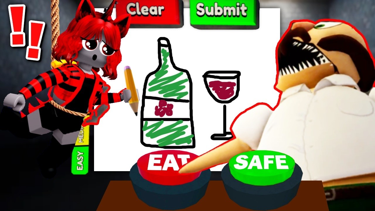 Roblox DRAW or GET EATEN