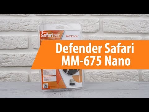 Распаковка Defender Safari MM-675 Nano / Unboxing Defender Safari MM-675 Nano