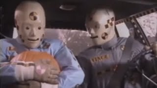 Crash Dummies Test Vice and Larry pumpkin 1995 Commercial