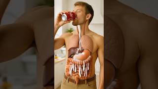 هل تعلم ماذا يحدث لجسمك عندما تشرب المشروبات الغازية على معدة فارغة؟ 😱🥤 #صحة #تغذية #صحة_المعدة