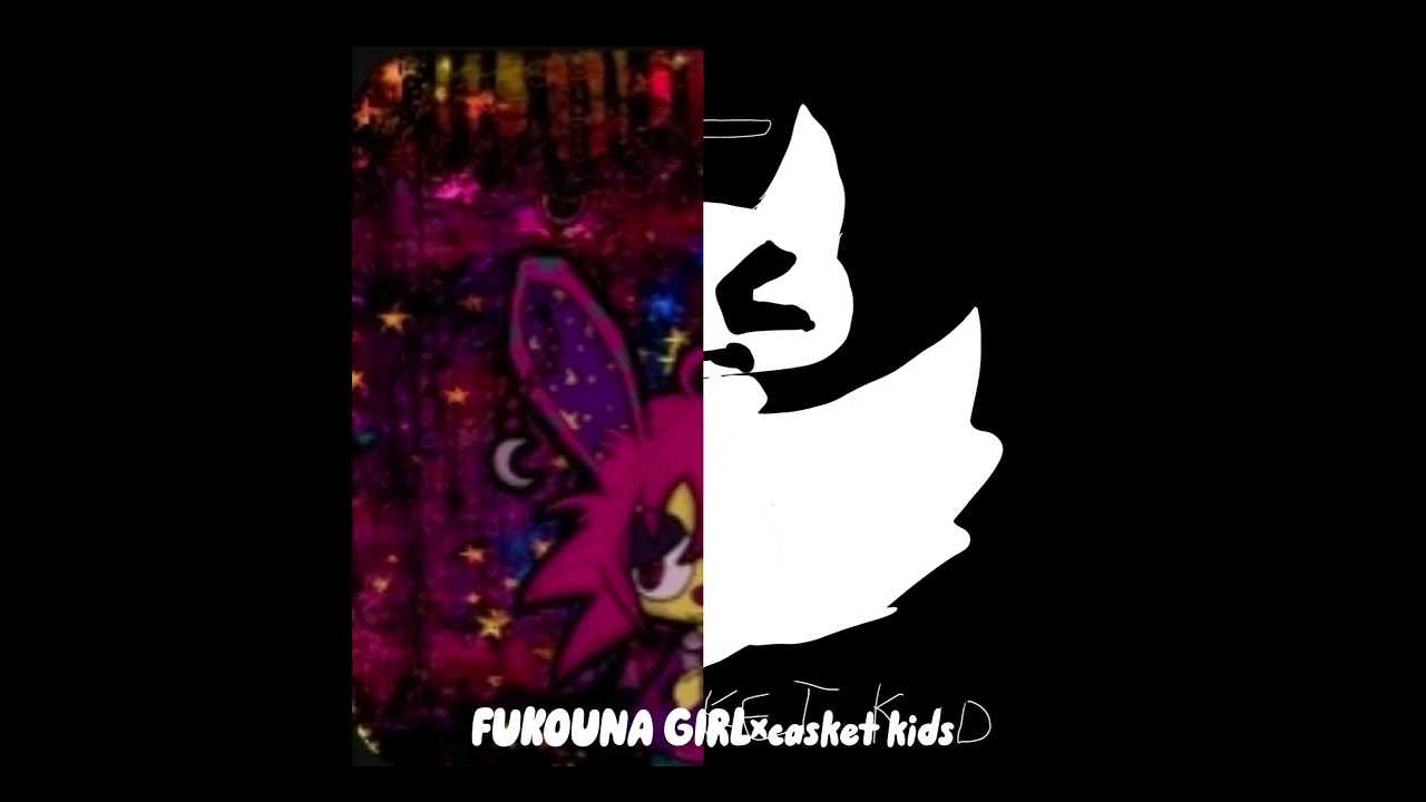 FUKOUNA GIRL with casket kids