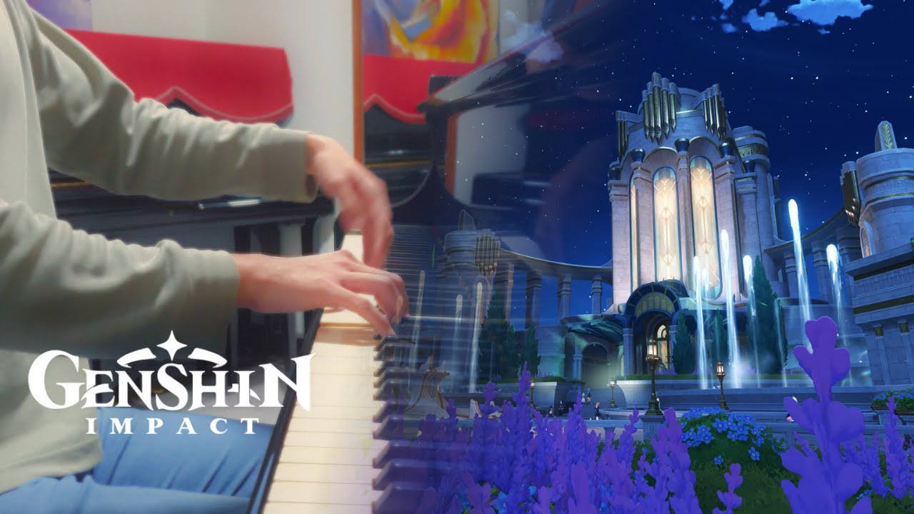 'Clair de lune' - Fontaine Opera Epiclese Night Theme | Genshin Piano Cover