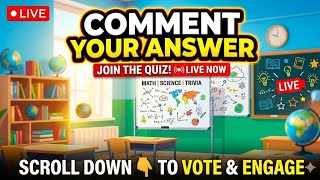 Only Genius Will say answer 😉 #live #commentyouranswer