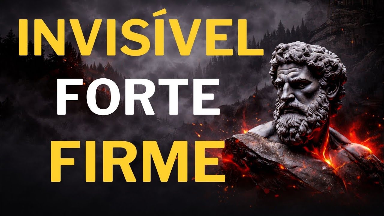 INVISÍVEL, FORTE, FIRME — OS 4 PILARES ESTOICOS