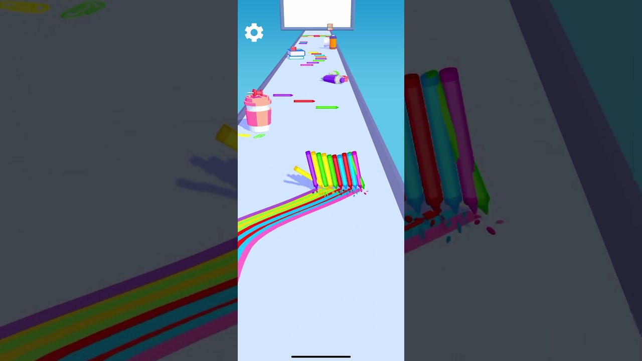 PENCIL RUSH 3D LEVEL 1