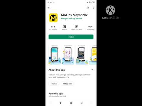 Cuba login app baru MAE by Maybank2u