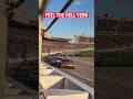 Being at the race track is a full body experience