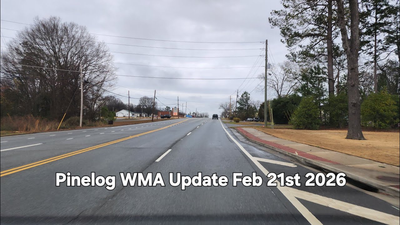 Pine Log WMA Up Date Feb21 2026