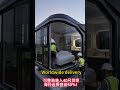 Futuristic space capsule modular house. Built fast by professional international teams #ecoliving