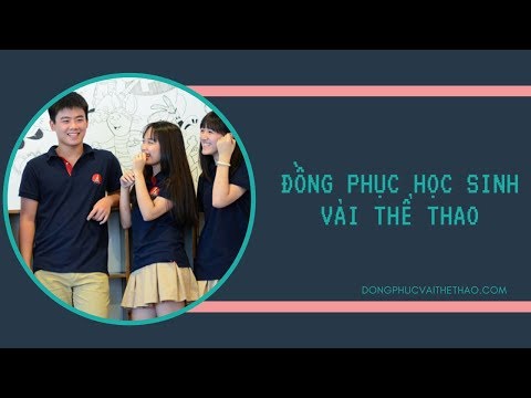 đồng phục học sinh vải thể thao huyện Bình Chánh