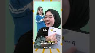 ANAK KELAS 6 TIDAK BISA BEDAKAN P DAN Q #shorts #shortvideo
