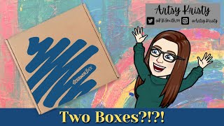 Scrawlrbox Unboxing TWO Boxes   April and May 2023