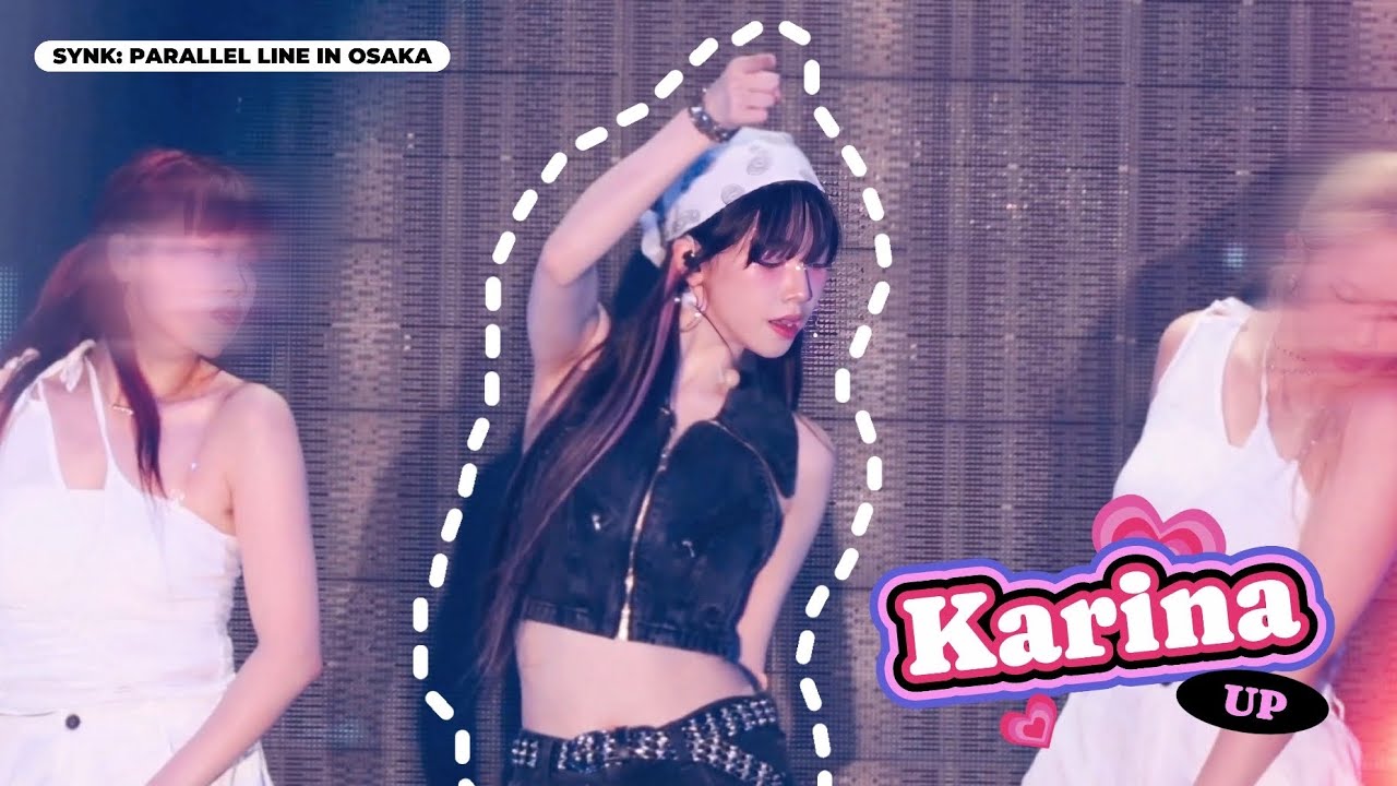 [FANCAM] 240727 Aespa 에스파 Karina 카리나 SYNK: PARALLEL LINE - 'UP!' 직캠