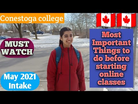 May 2021 International students| Conestoga College| Important Tips before starting Online Classes