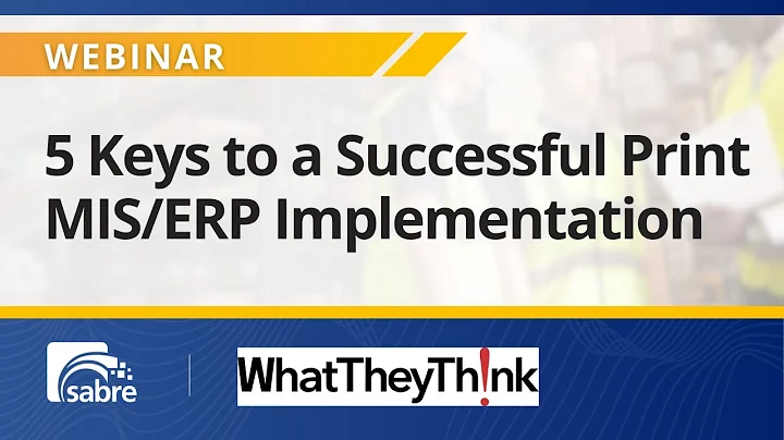 5 Keys to a Successful Print MIS/ERP Implementation | WhatTheyThink