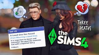 A TRIPLE FUNERAL🩺 | Sims 4 Hot Tea Legacy | Ep 17