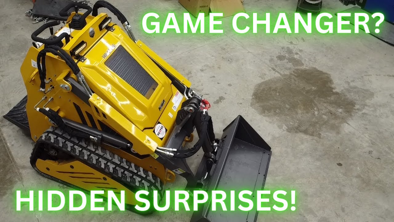 Китайский мини-погрузчик Huayee LHY480 — обзор