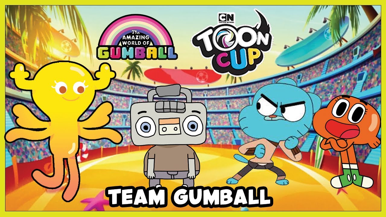 Кубок мультов — играйте с командой «Удивительный мир Гамбола»! #футбол