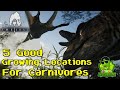 5 Growing Locations for Carnivores in The Isle Evrima | Spots to help you grow to adulthood safely!