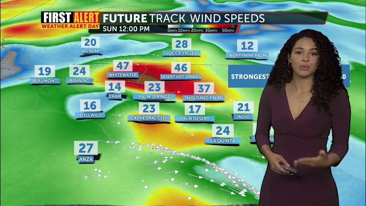 First Alert Weather Alert Day- Gusty winds through Sunday - YouTube