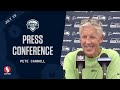 Pete Carroll Seahawks Training Camp Press Conference - July 28, 2021