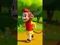 🐵 Uncle Monkey Wore Pajamas | English 3D Animated Rhyme for Kids | Funny Monkey Song | Kidpid P1
