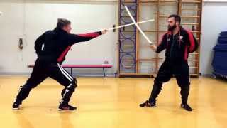 Military sabre guards lesson 1