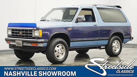 1987 Chevrolet Blazer 4x4 for sale | 2319 NSH
