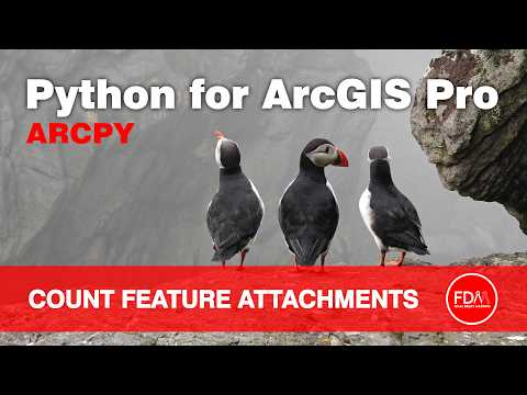 Count Feature Attachments with ArcPy & Arcade | Python for ArcGIS Pro