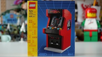 LEGO Arcade Machine Speed Build #40805
