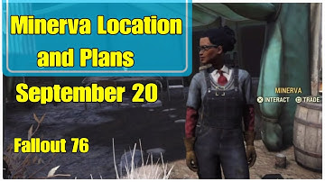 Fallout 76: Minerva Locations & Plans in One Minute September 20