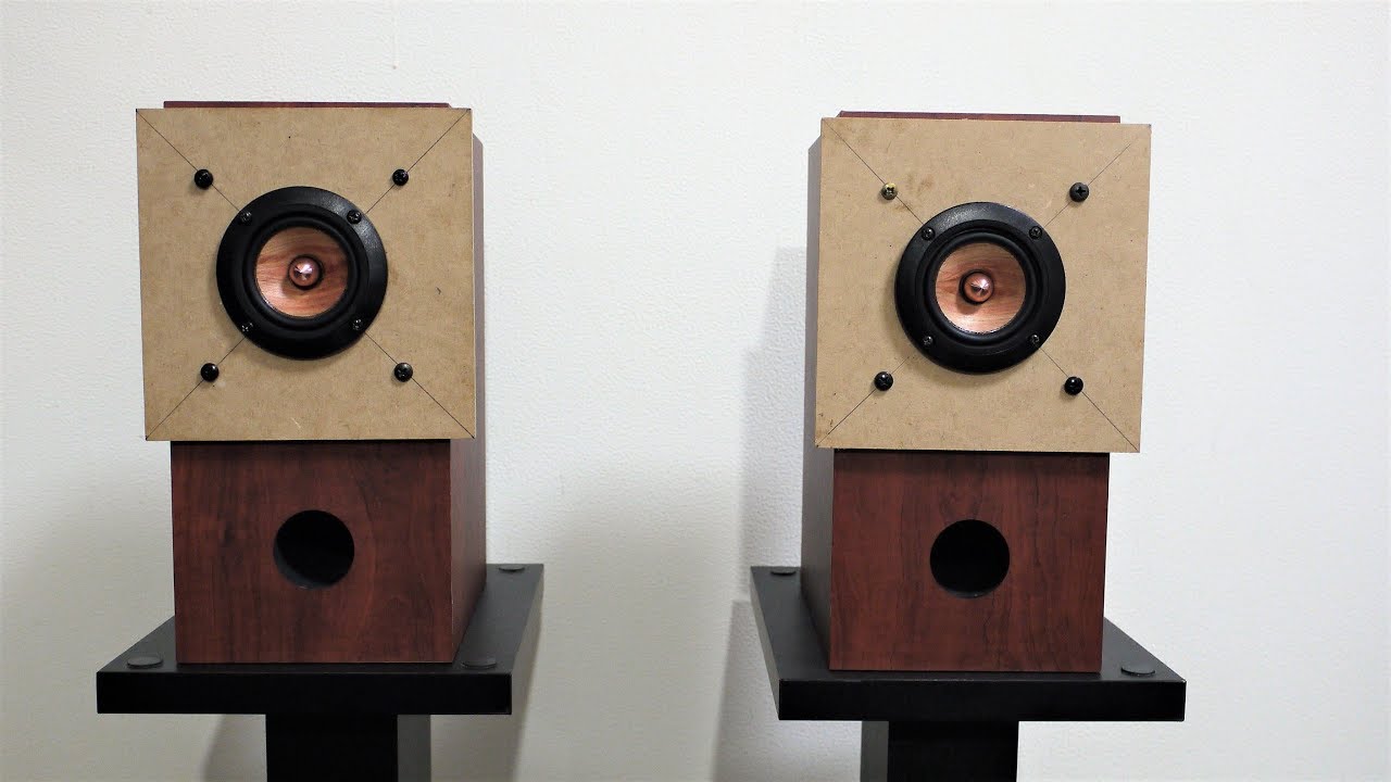 PARC 5cmウッドコーンの低音小力 とりあえずP1000-Eに仮付 #空気録音