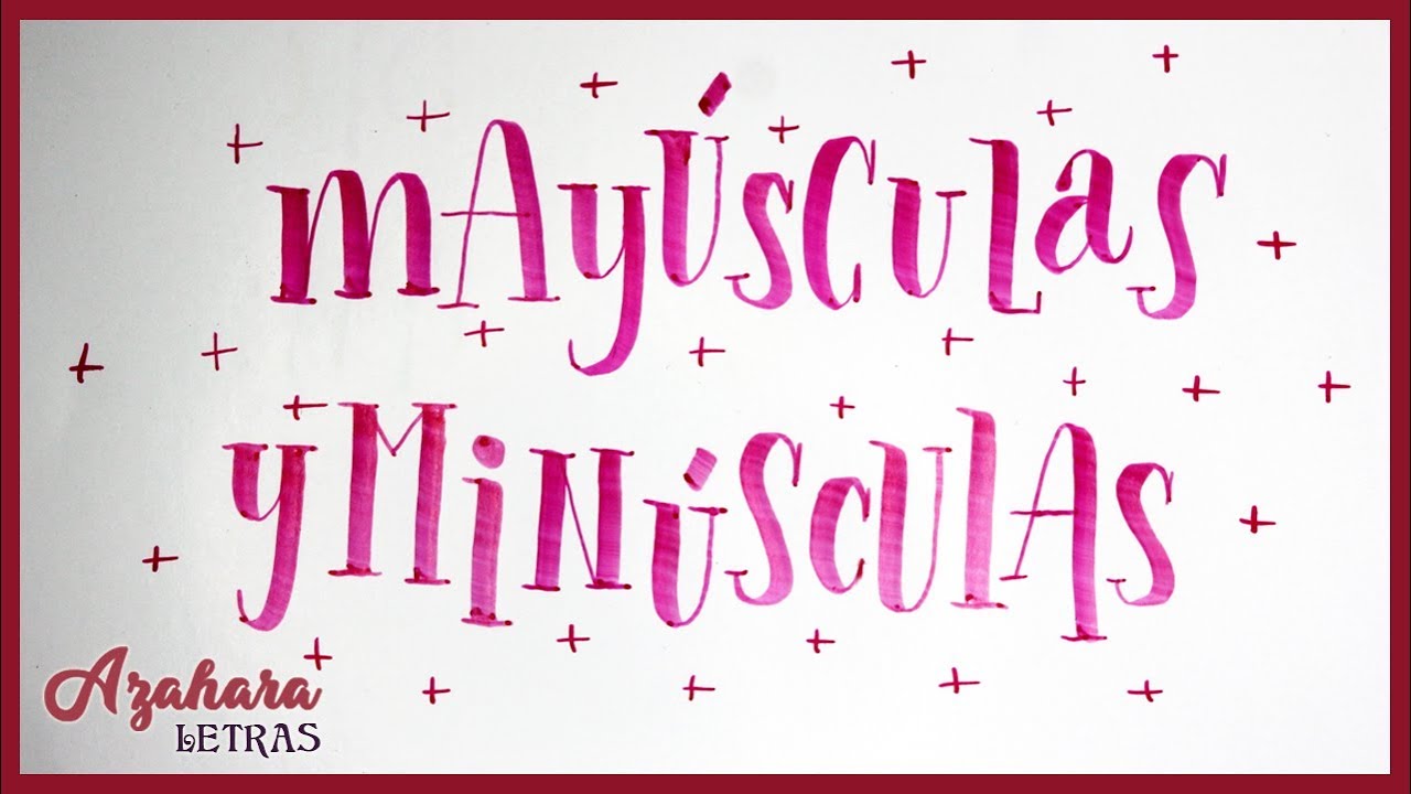 Featured image of post Letras Lettering Mayusculas La gente usa letras peque as en los juegos como nick