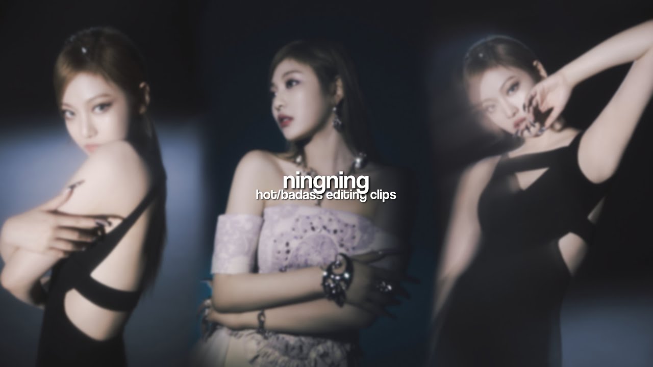 ningning hot/badass editing clips [twixtored]